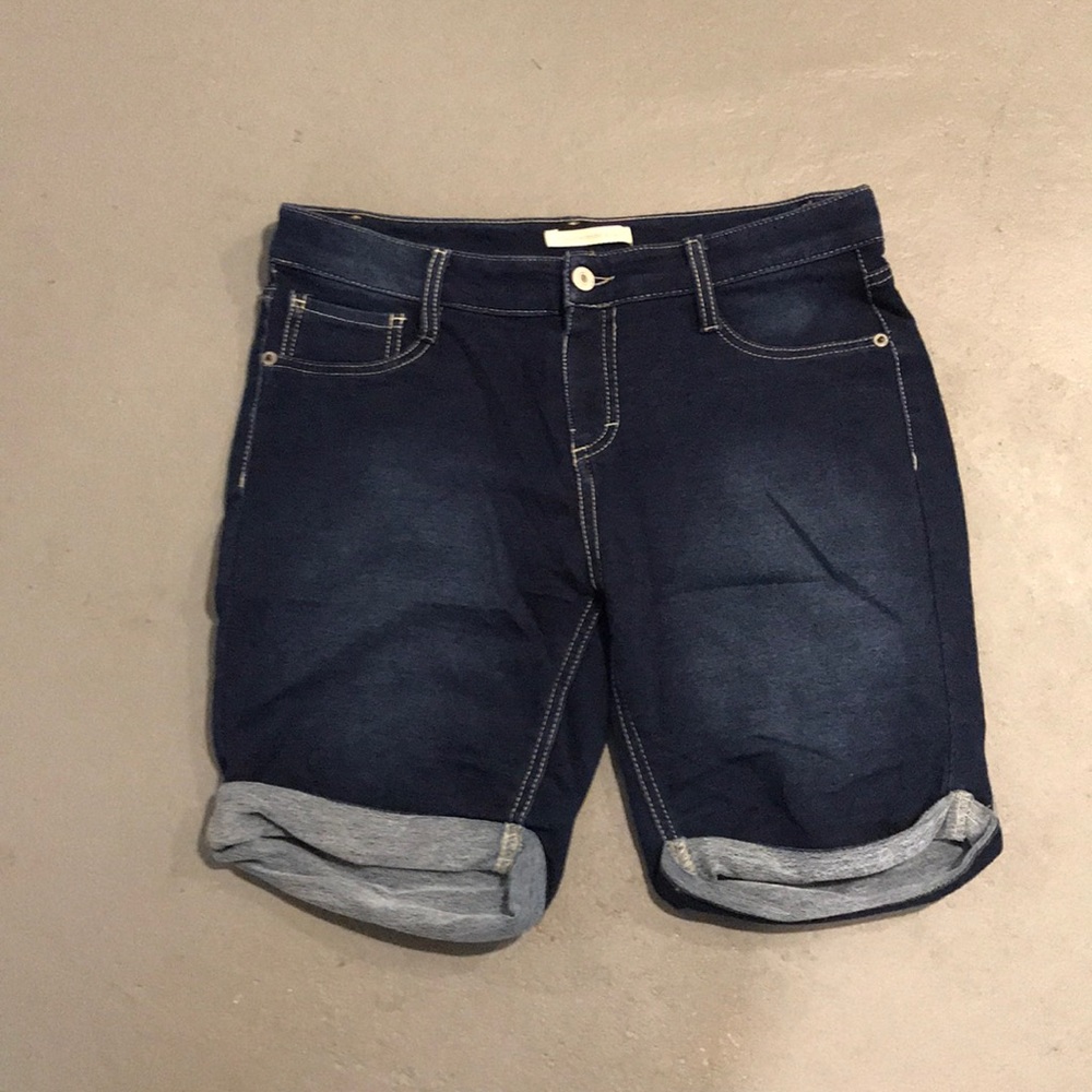 Blue shorts